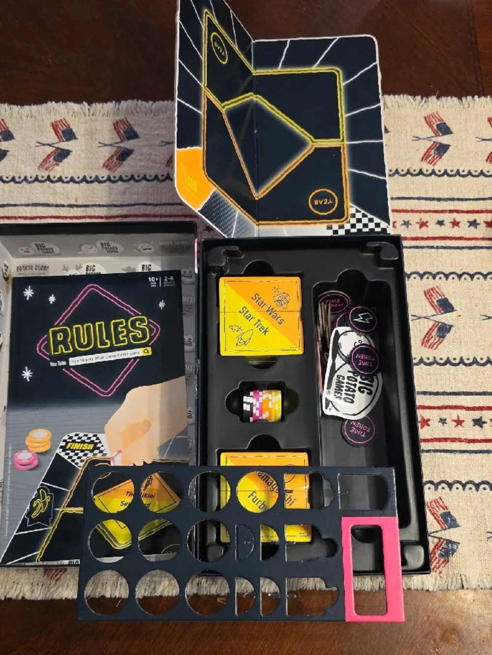 What Came First? Party Game - Black